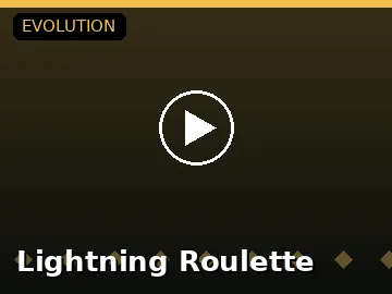 Lightning Roulette — Evolution | Pawnbet Casino